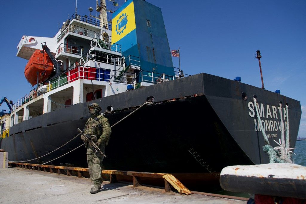 Ships Seized in Mariupol