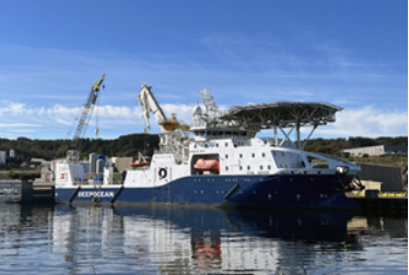 DeepOcean charters offshore support vessel
