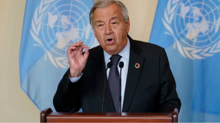 UN secretary general says ‘polluters must pay,’ calls for extra tax on fossil fuel profits